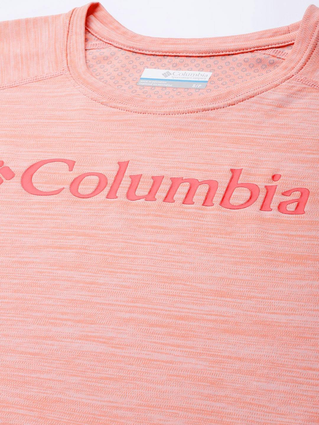 Columbia Women Peach W Zero Rules Graphic Crew (Sun Protection) - Image 7