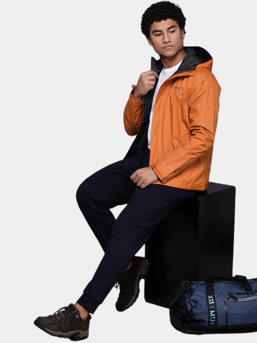 Columbia Men Orange Watertight II Jacket Waterproof - Image 12