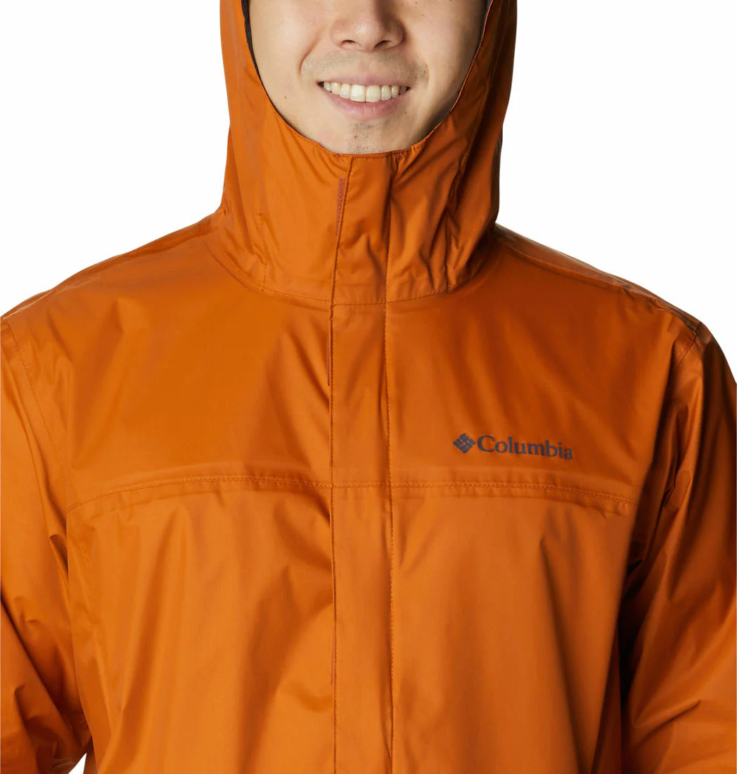 Columbia Men Orange Watertight II Jacket Waterproof - Image 3