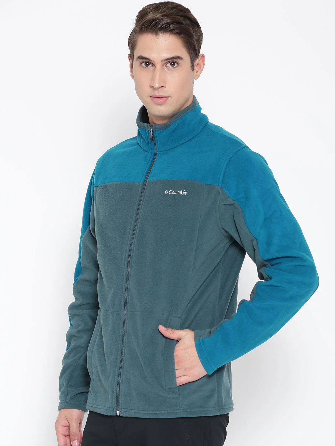 Columbia Men Blue Western Ridge Full Zip - Image 3