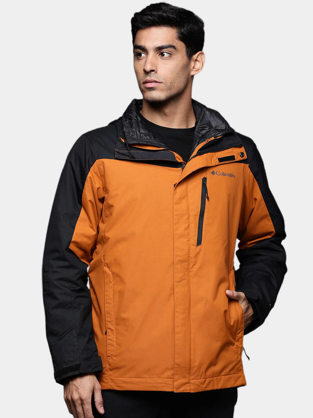 Columbia Men Orange Whirlibird IV Interchange Jacket - Image 11