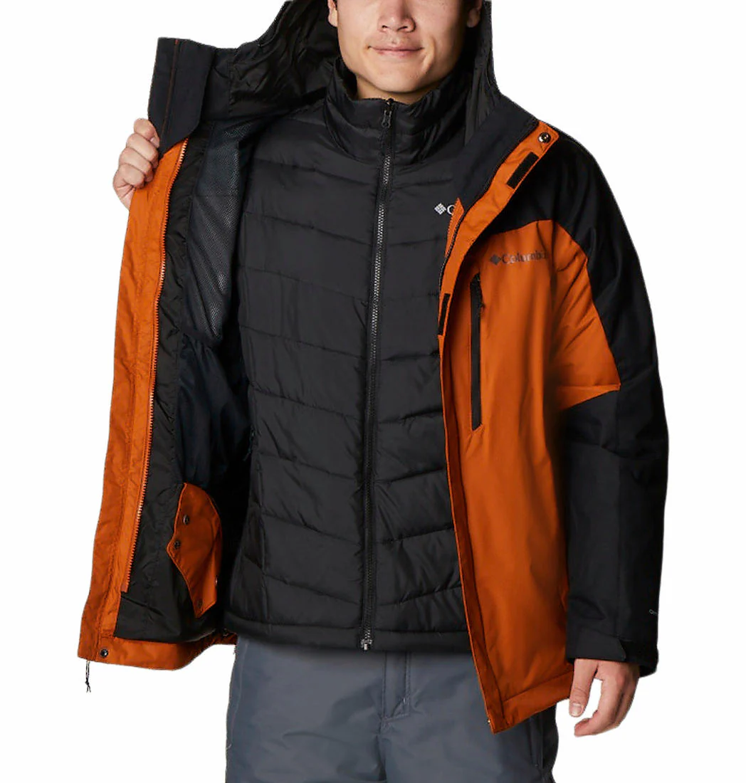 Columbia Men Orange Whirlibird IV Interchange Jacket - Image 2