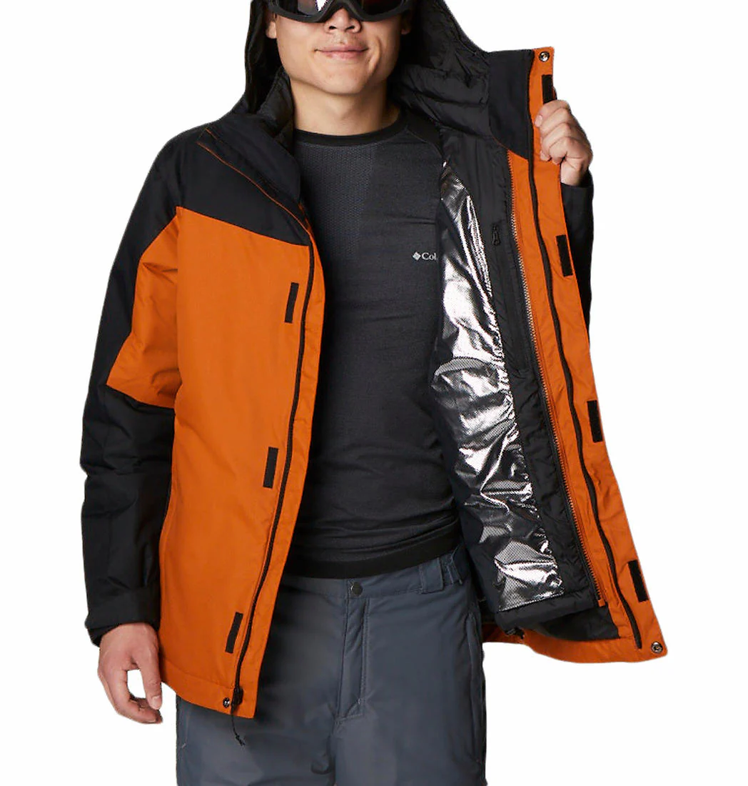 Columbia Men Orange Whirlibird IV Interchange Jacket - Image 3