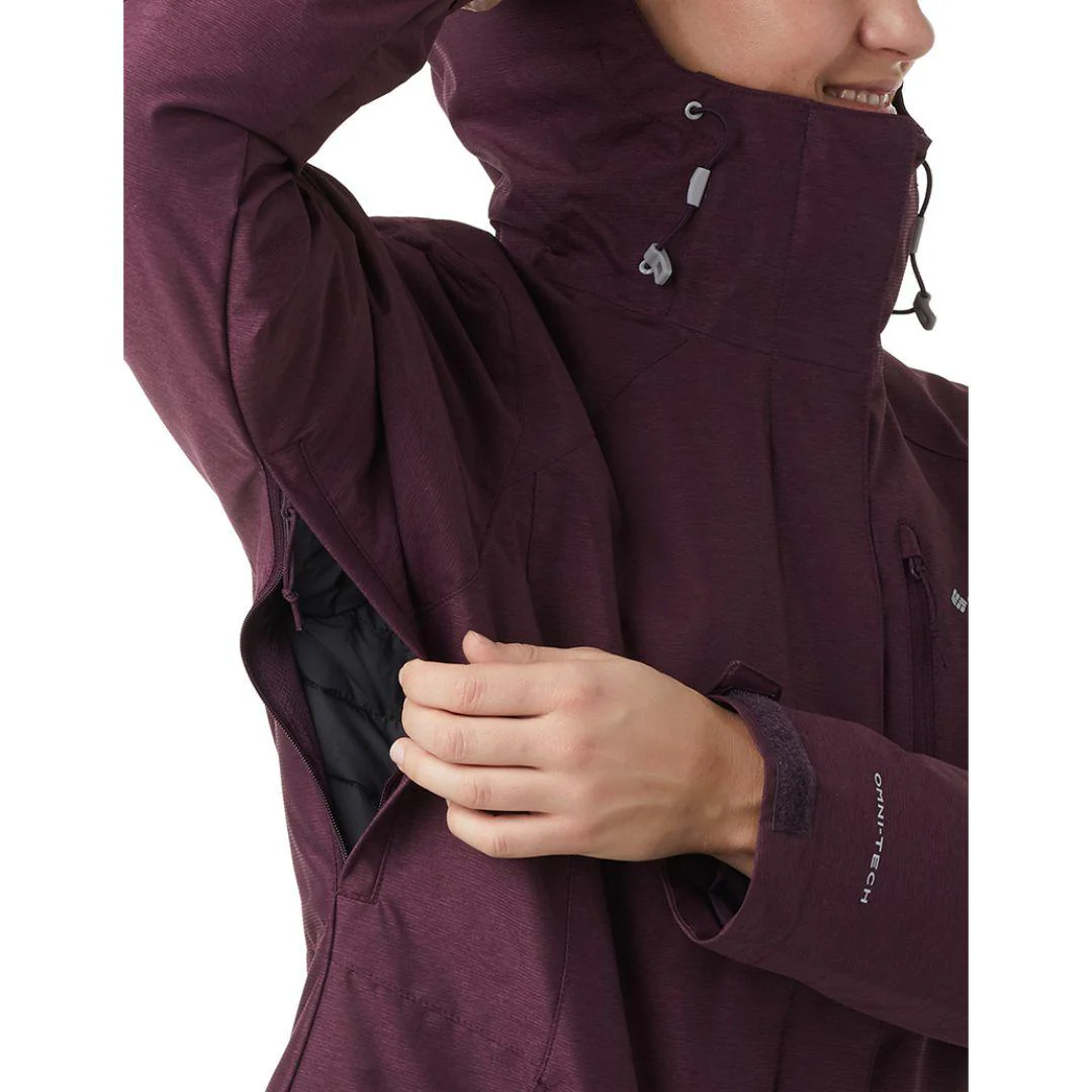 Columbia Women Maroon Whirlibird IV Interchange Jacket - Image 4