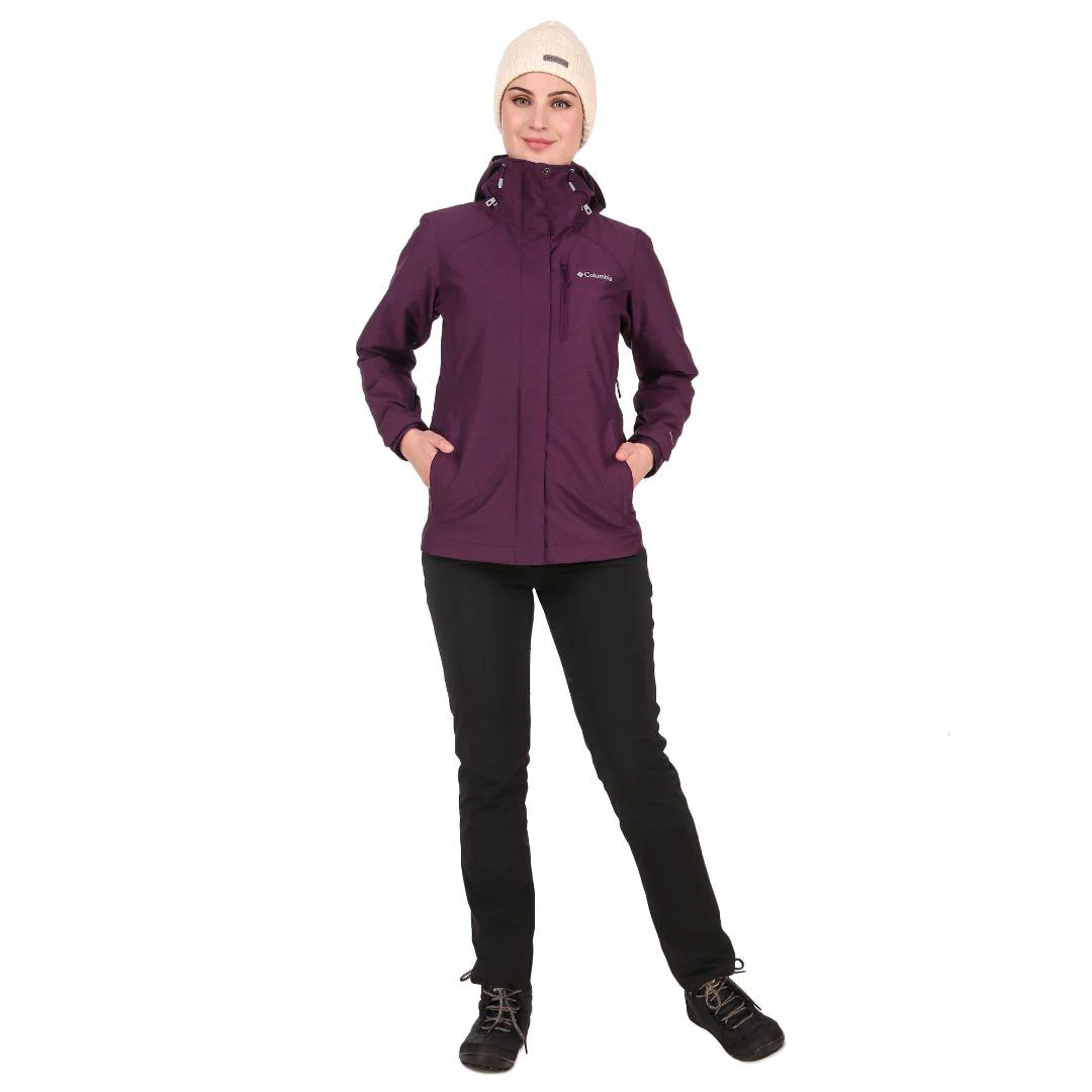 Columbia Women Maroon Whirlibird IV Interchange Jacket - Image 5
