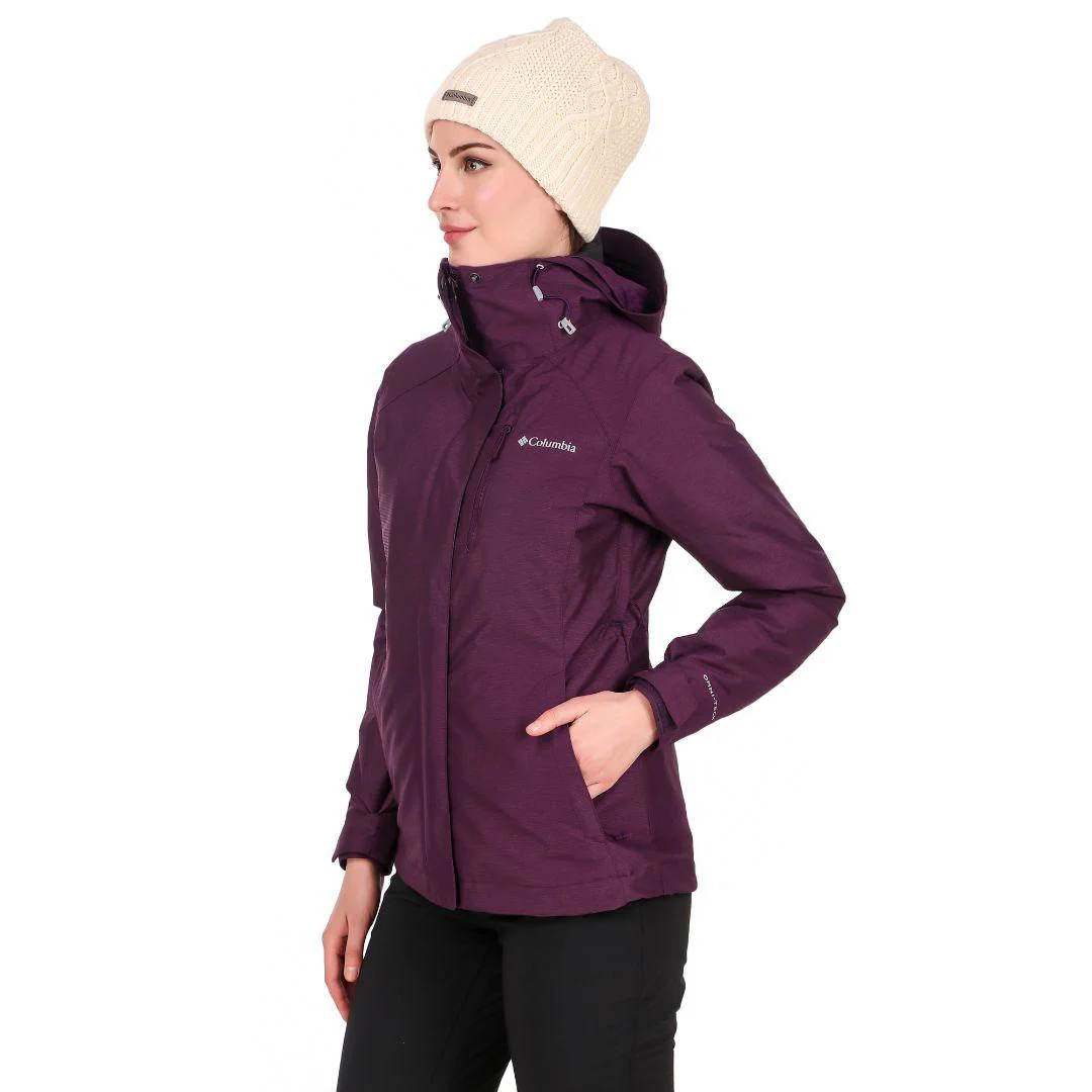Columbia Women Maroon Whirlibird IV Interchange Jacket - Image 6