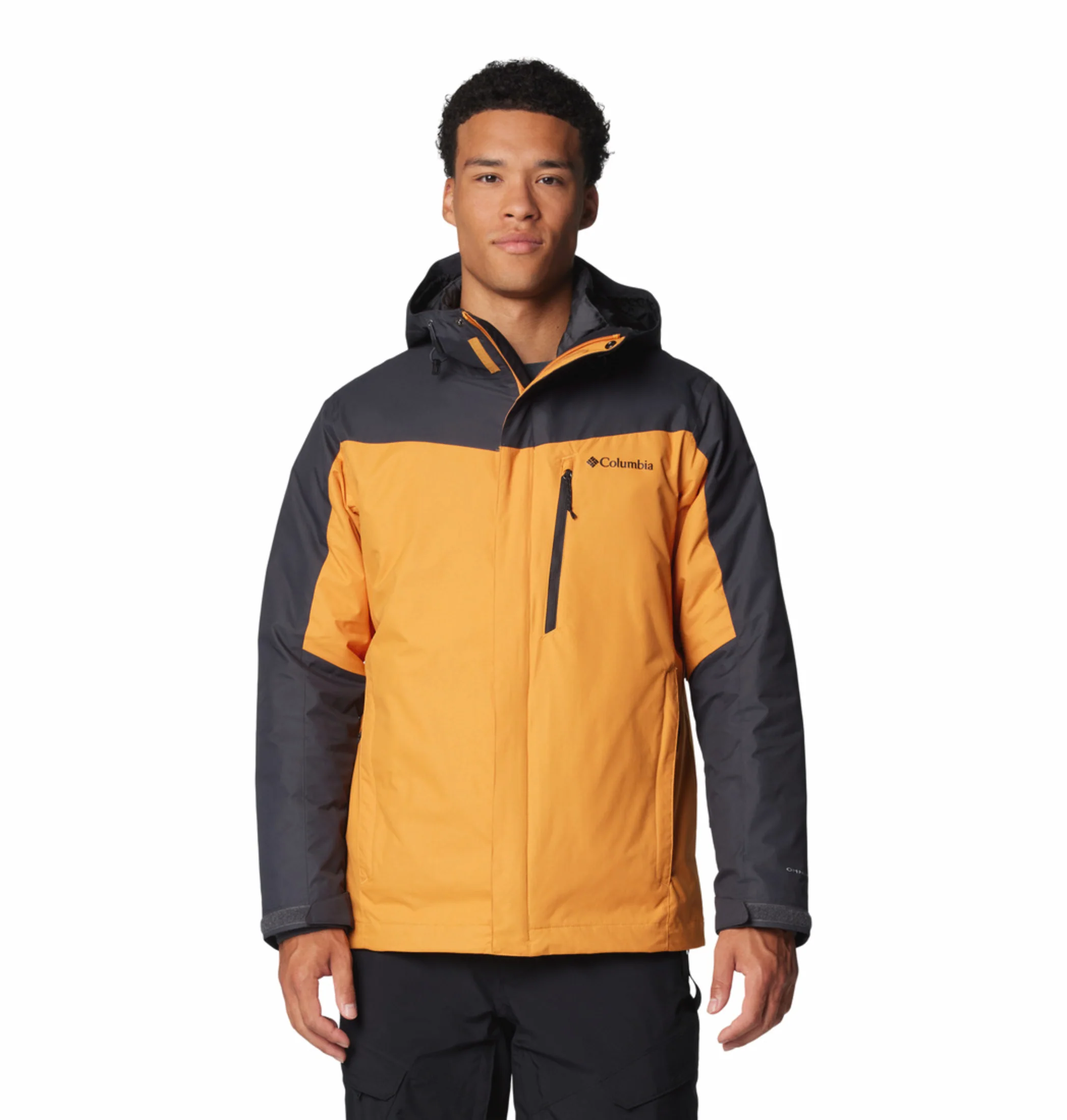 Columbia Men Orange Whirlibird V Interchange Jacket