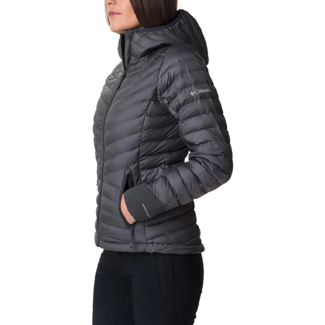 Columbia Women Black Windgates Hooded Jacket - Image 2