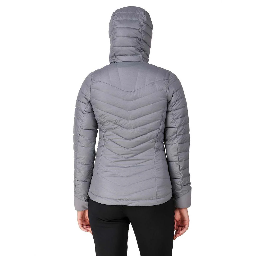 Columbia Women Grey Windgates Hooded Jacket - Image 8
