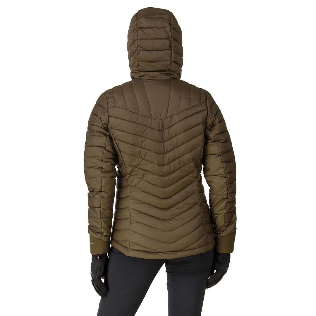 Columbia Women Olive Windgates Hooded Jacket - Image 6