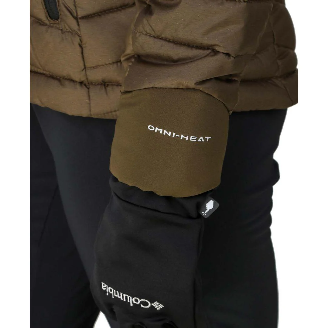 Columbia Women Olive Windgates Hooded Jacket - Image 8
