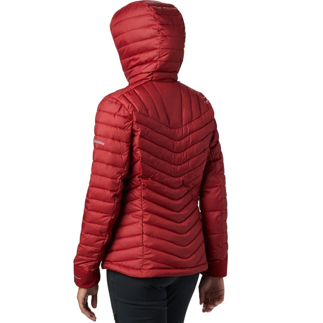 Columbia Women Red Windgates Hooded Jacket - Image 4