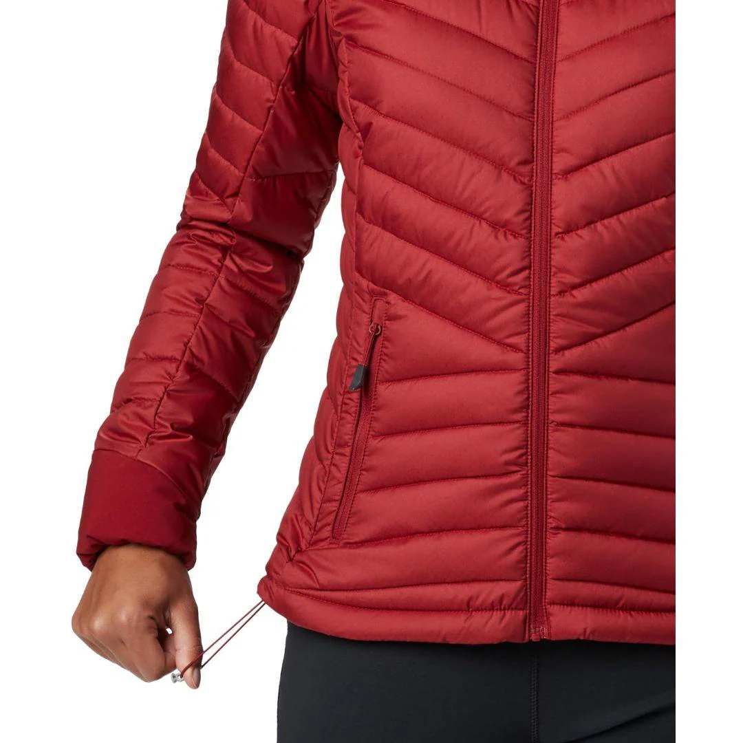 Columbia Women Red Windgates Hooded Jacket - Image 5