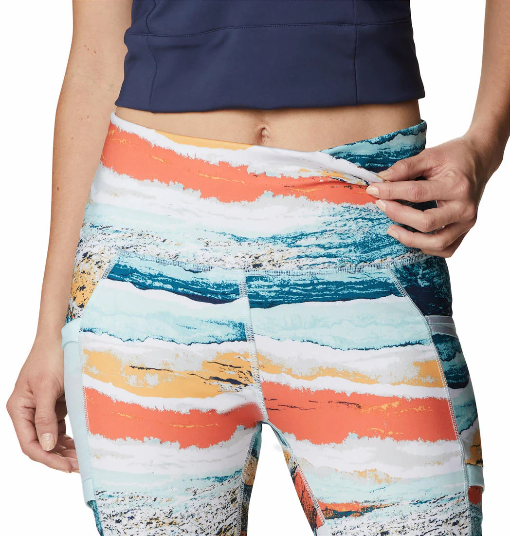 Columbia Women Green Windgates II Legging (Sun Protection) - Image 7