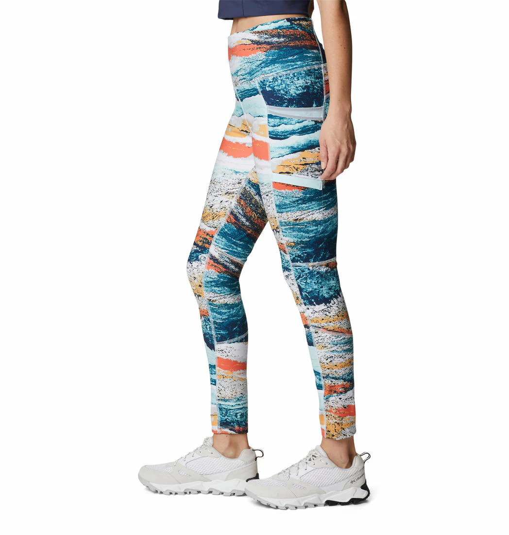 Columbia Women Green Windgates II Legging (Sun Protection) - Image 9