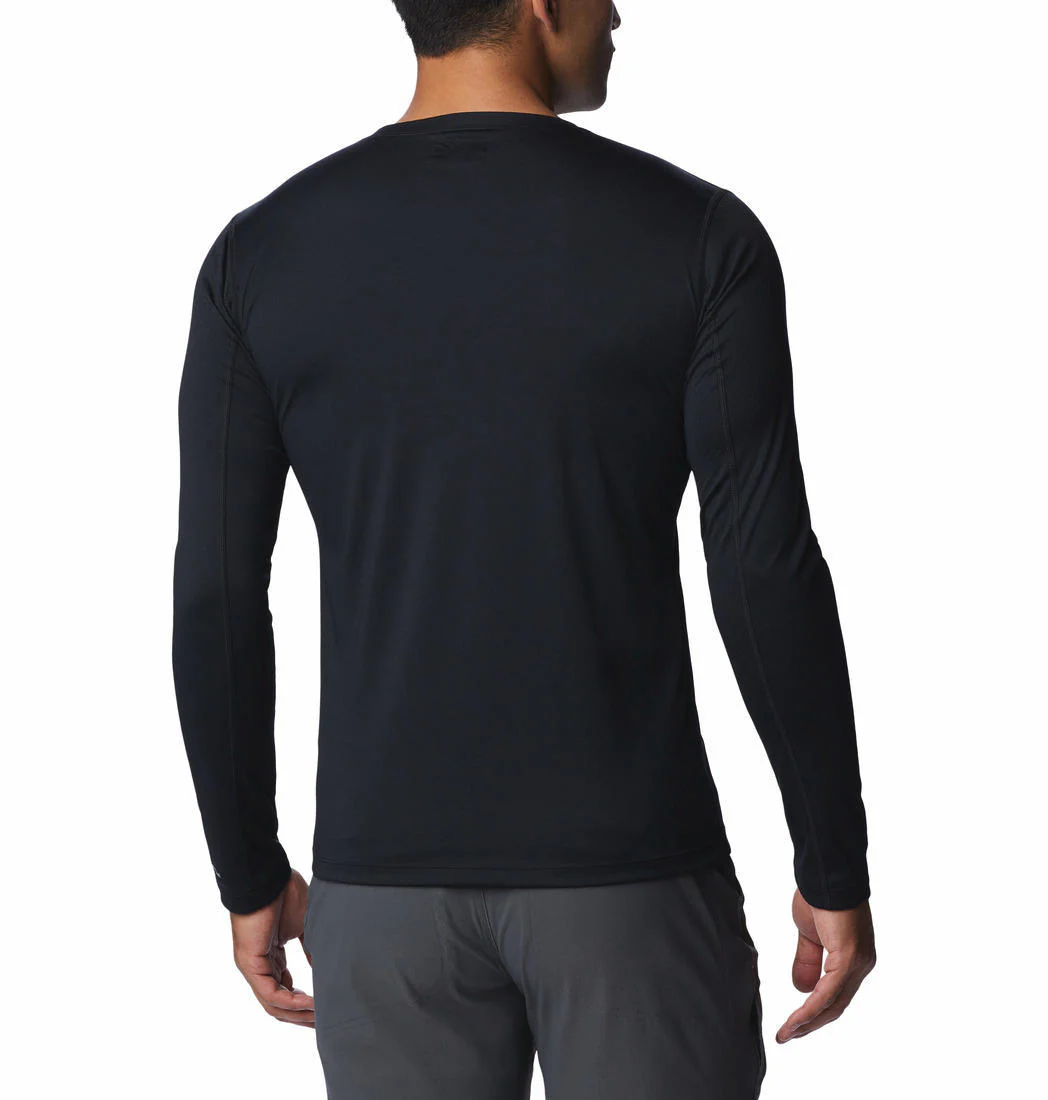 Columbia Men Black Zero Rules Long Sleeve Shirt (Sun Protection) - Image 2