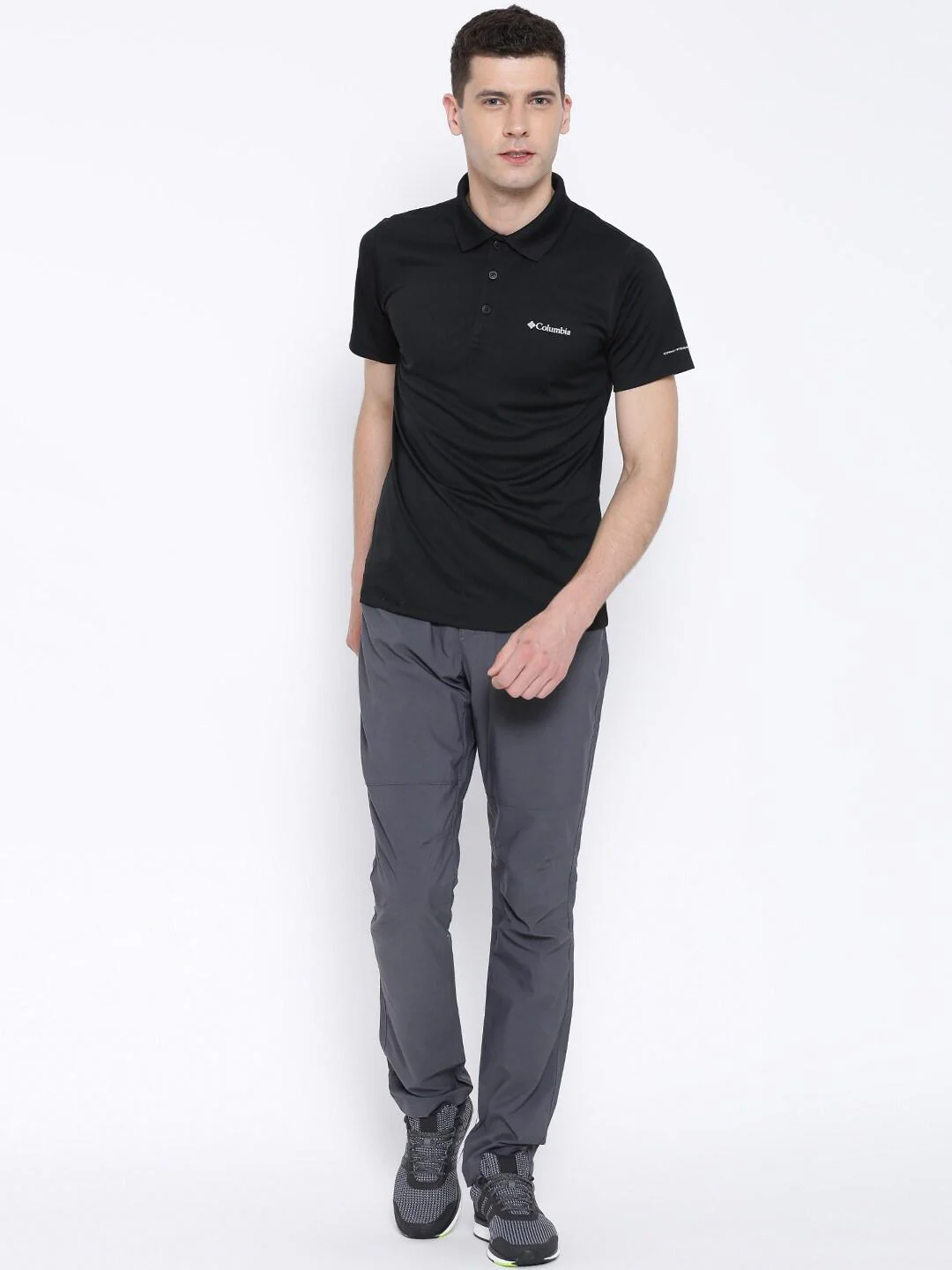 Columbia Men Black Zero Rules Polo Shirt (Sun Protection) - Image 10