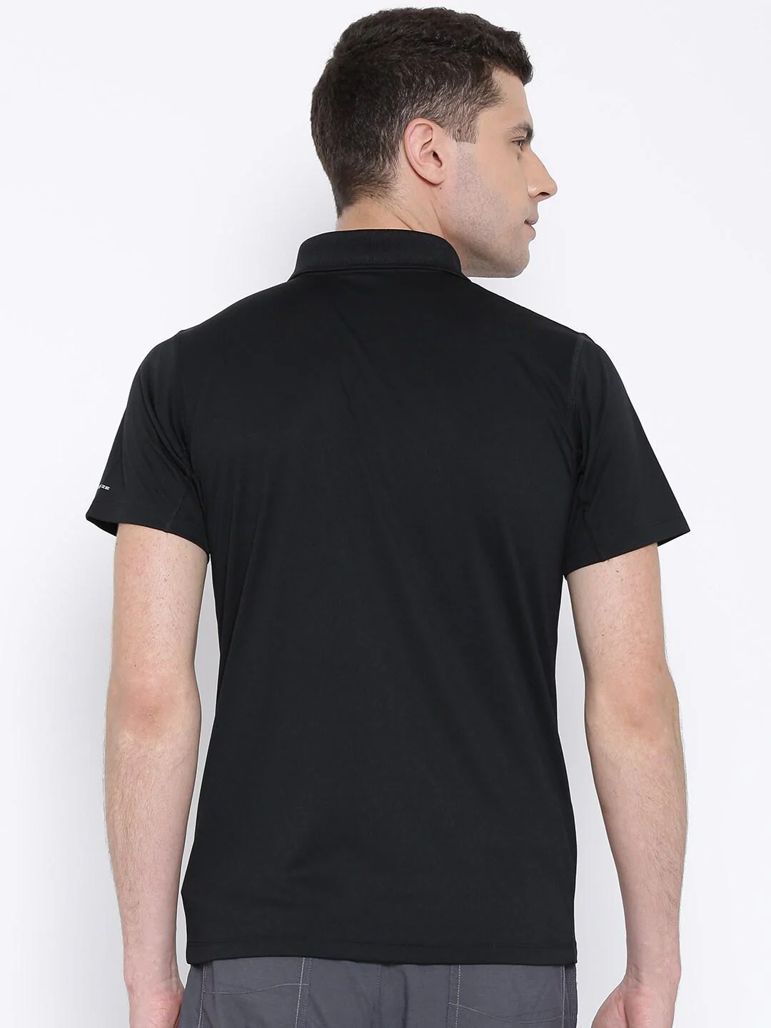 Columbia Men Black Zero Rules Polo Shirt (Sun Protection) - Image 8
