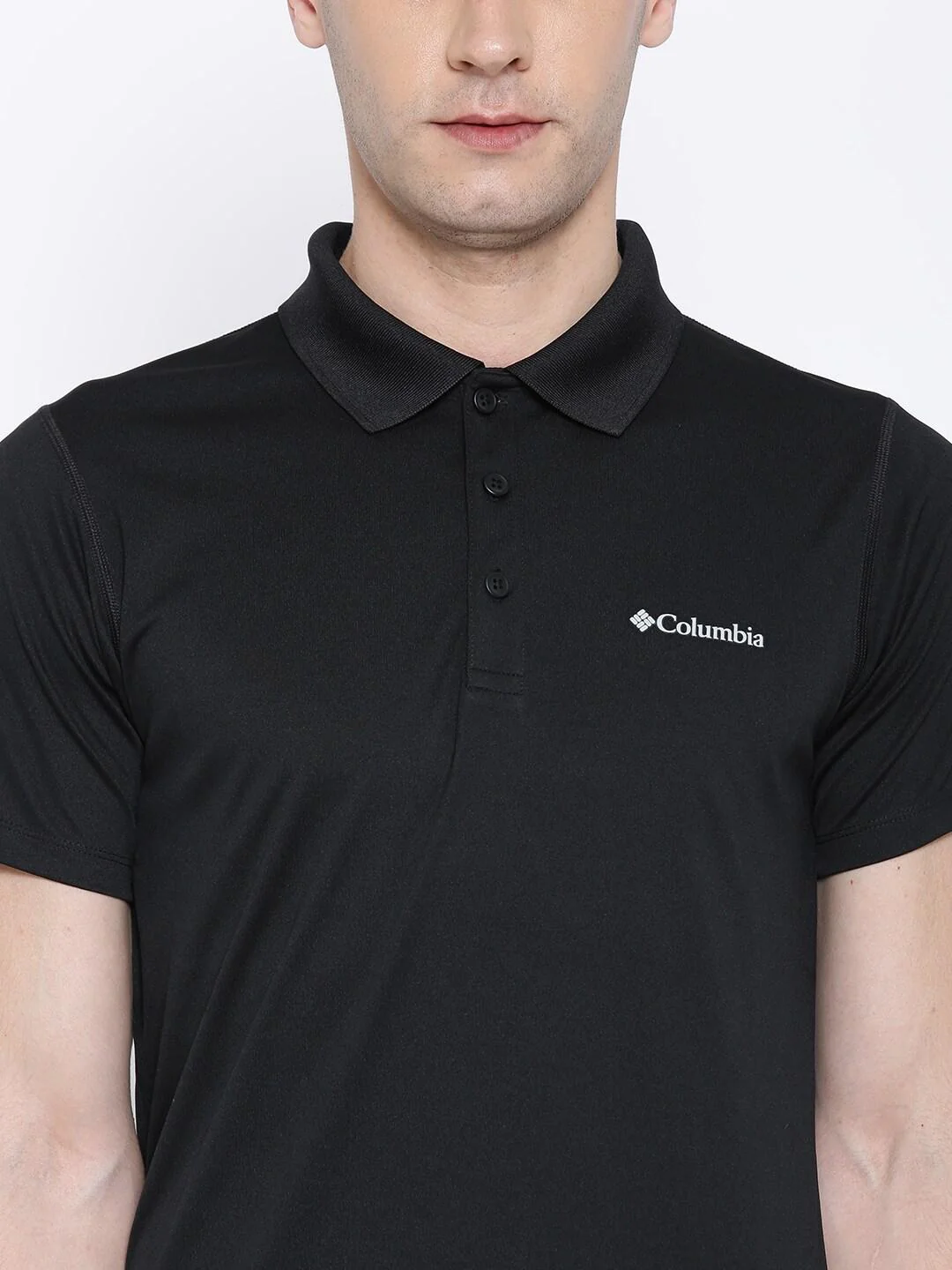 Columbia Men Black Zero Rules Polo Shirt (Sun Protection) - Image 9