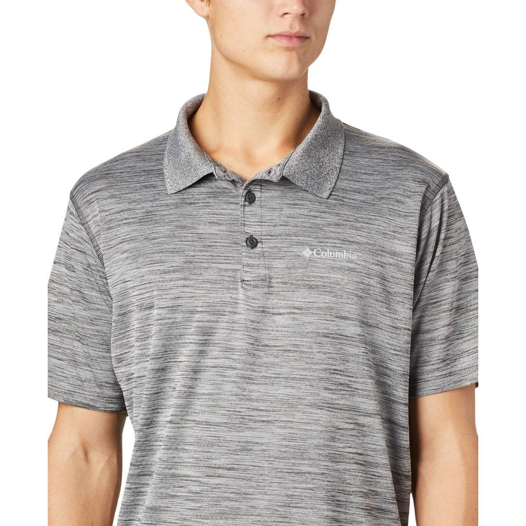 Columbia Men Black Zero Rules Polo Shirt (Sun Protection) - Image 4