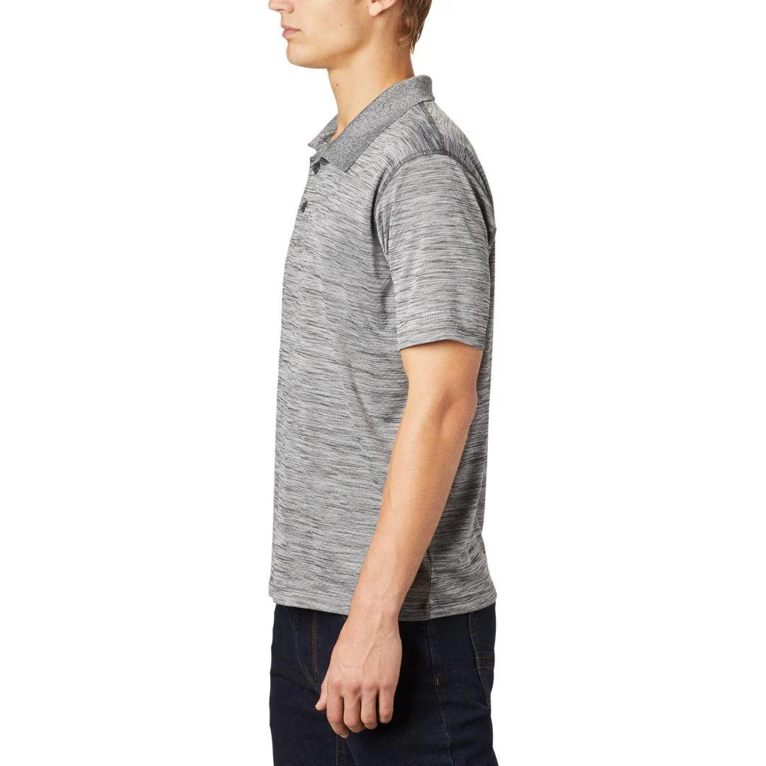 Columbia Men Black Zero Rules Polo Shirt (Sun Protection) - Image 5