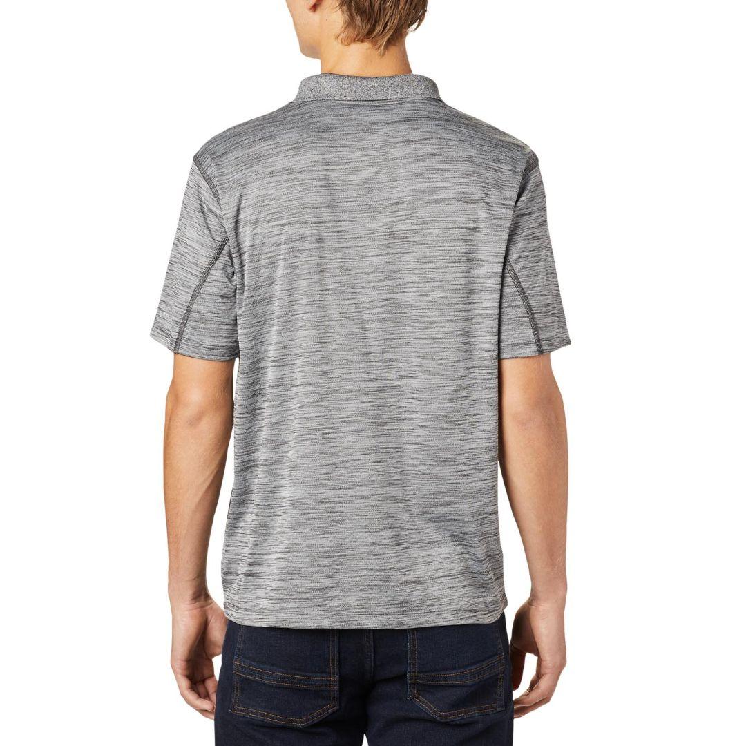 Columbia Men Black Zero Rules Polo Shirt (Sun Protection) - Image 6