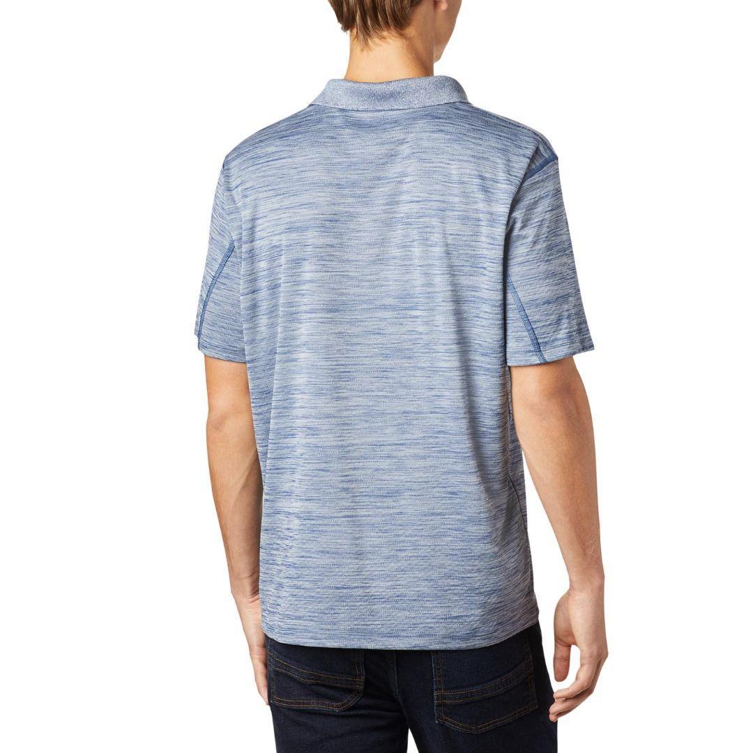Columbia Men Blue Zero Rules Polo Shirt (Sun Protection) - Image 6