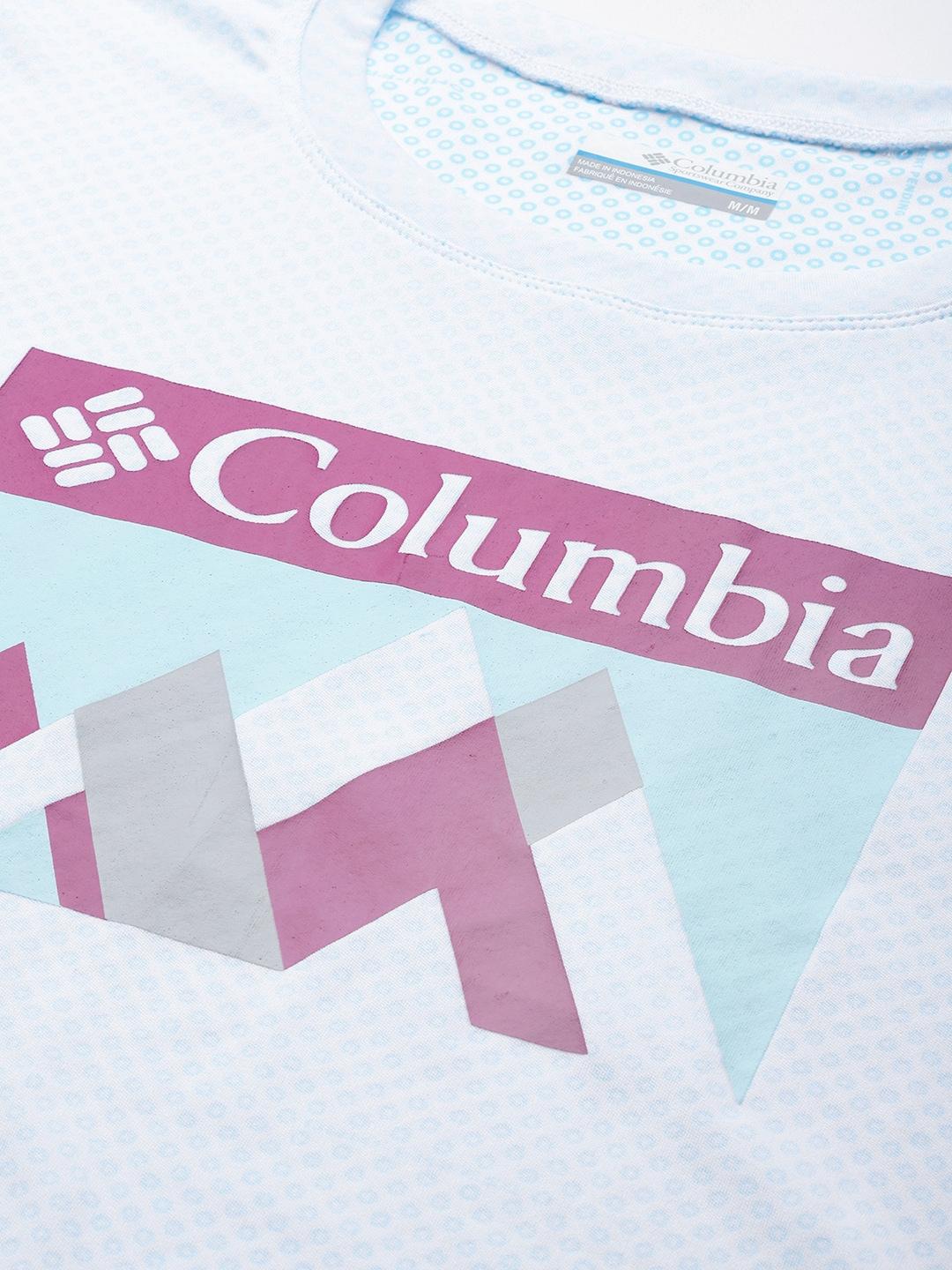 Columbia Men White Zero Rules Short Sleeve Graphic Shirt (Sun Protection) - Image 7