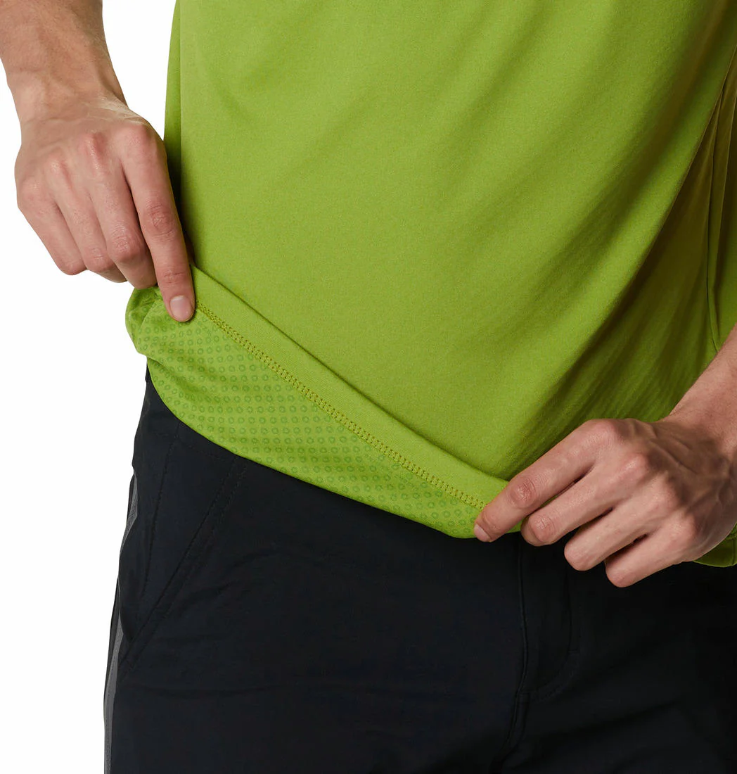 Columbia Men Green Zero Rules Short Sleeve Graphic Shirt (Sun Protection) - Image 6
