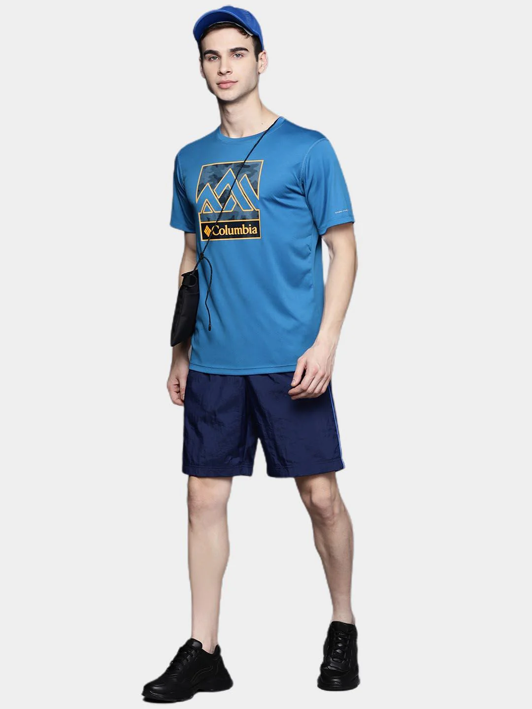 Columbia Men Blue Zero Rules Short Sleeve Graphic Shirt (Sun Protection) - Image 10