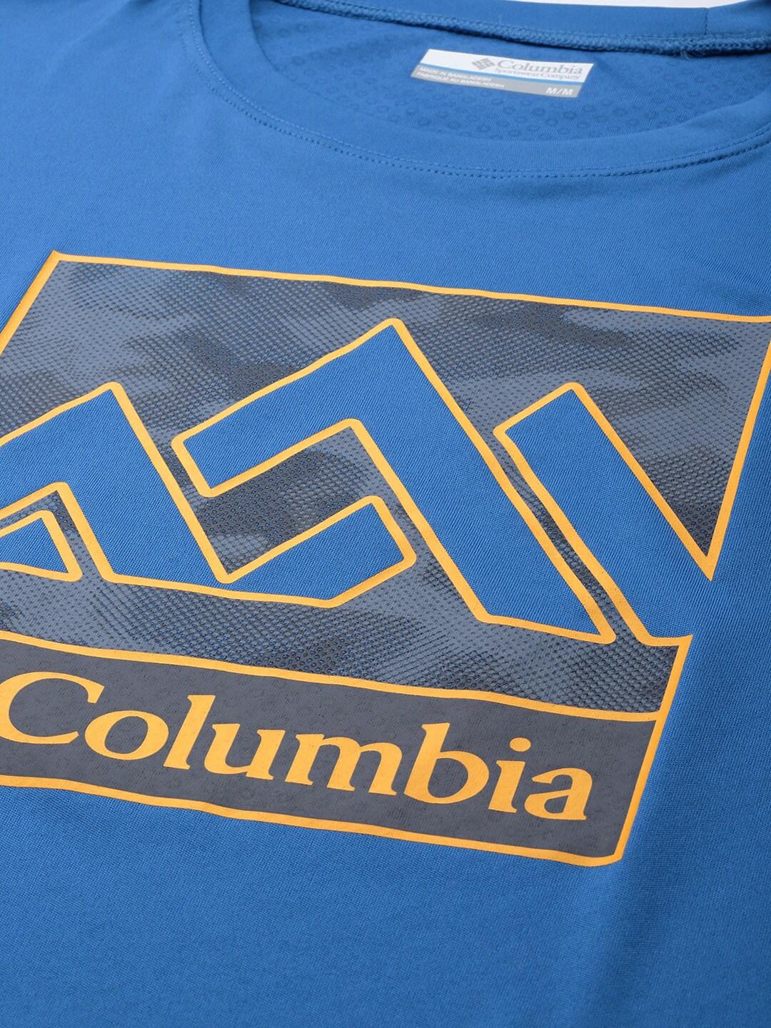 Columbia Men Blue Zero Rules Short Sleeve Graphic Shirt (Sun Protection) - Image 7