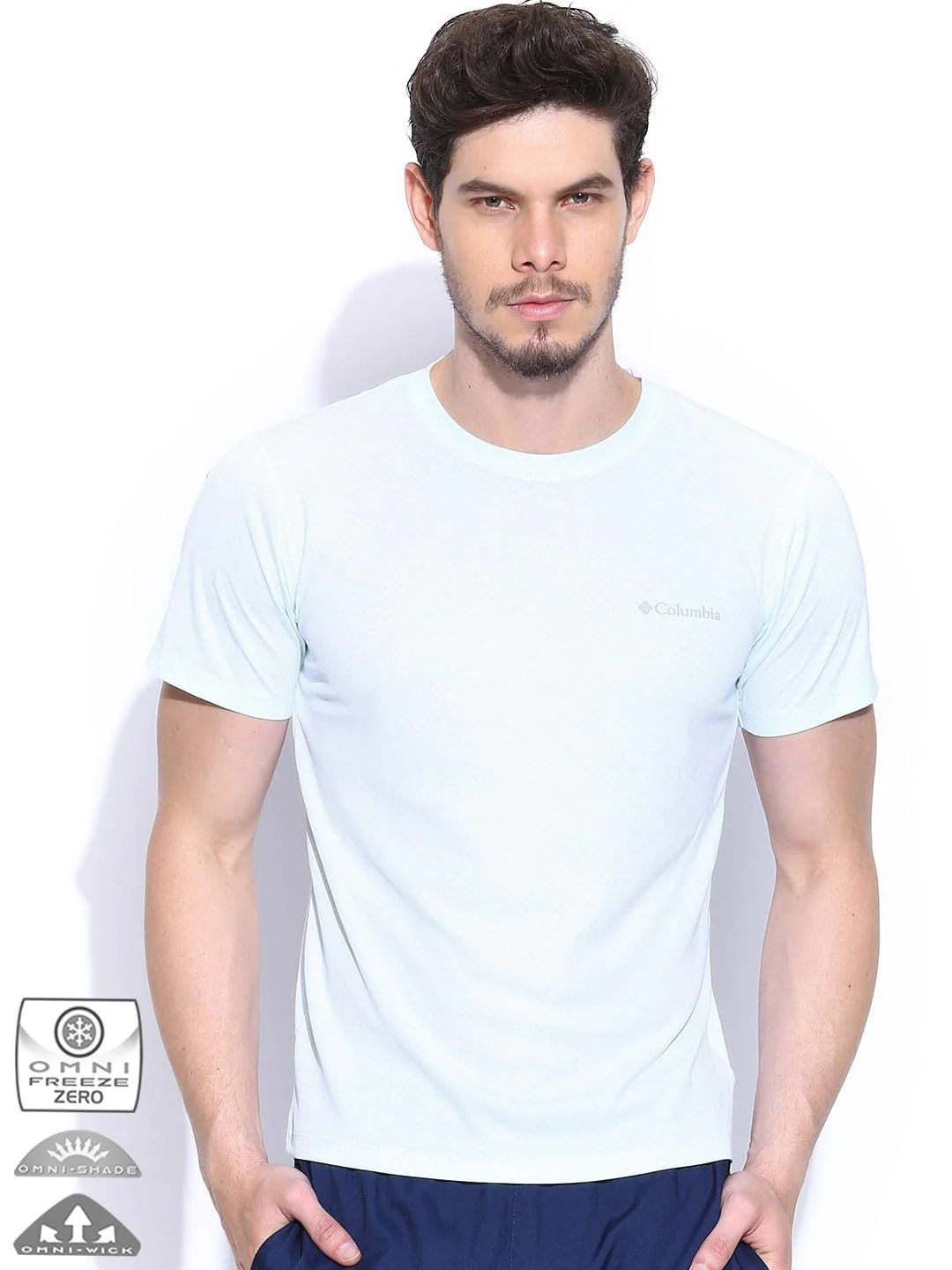 Columbia Men White Zero Rules Short Sleeve Shirt (Sun Protection) - Image 7