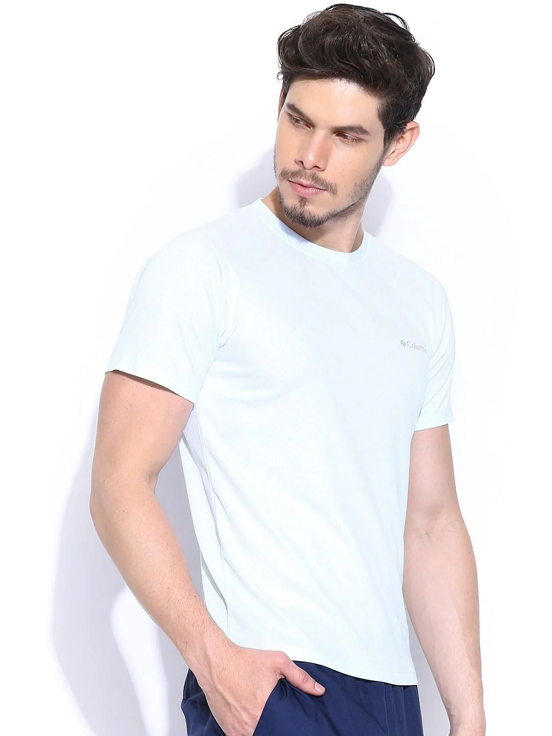 Columbia Men White Zero Rules Short Sleeve Shirt (Sun Protection) - Image 9