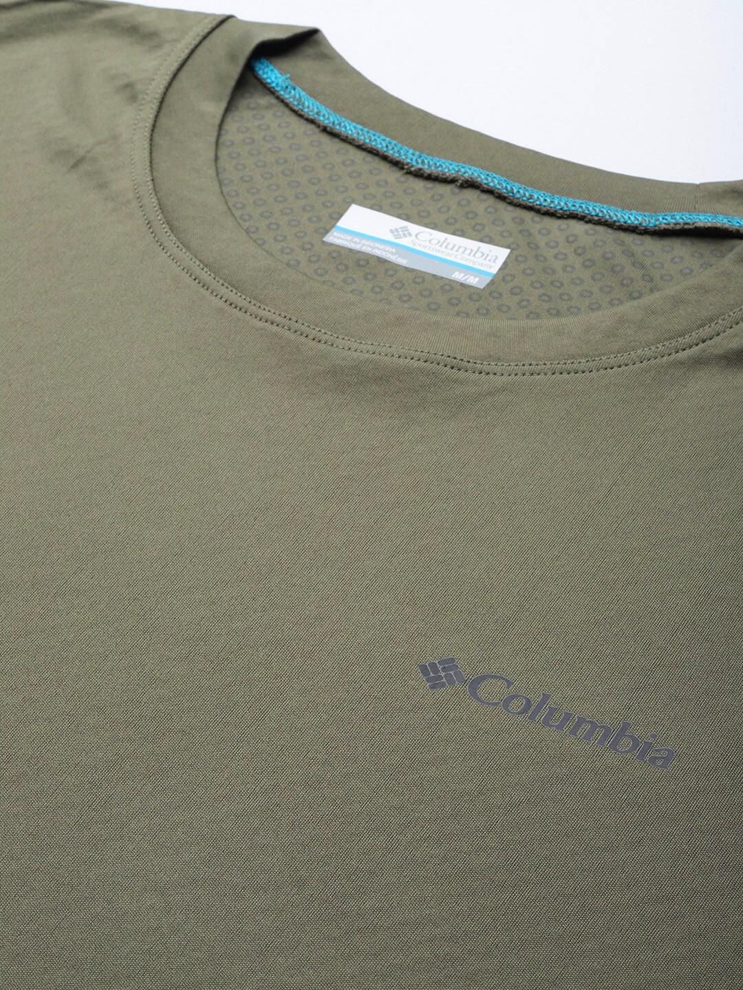 Columbia Men Green Zero Rules Short Sleeve Shirt (Sun Protection) - Image 7