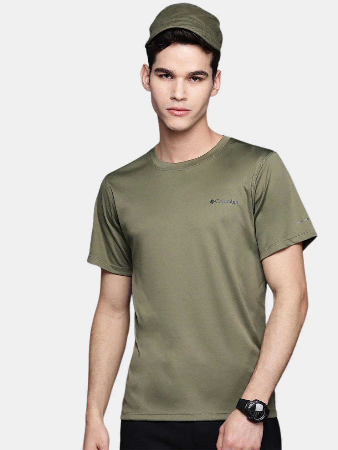 Columbia Men Green Zero Rules Short Sleeve Shirt (Sun Protection) - Image 8