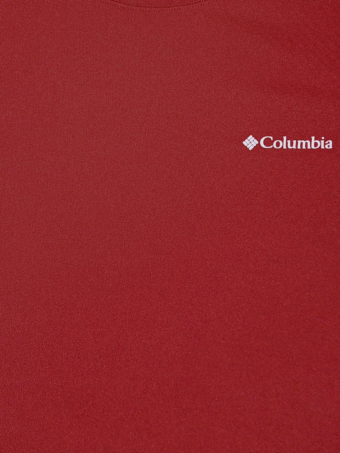 Columbia Men Red Zero Rules Short Sleeve Shirt (Sun Protection) - Image 6