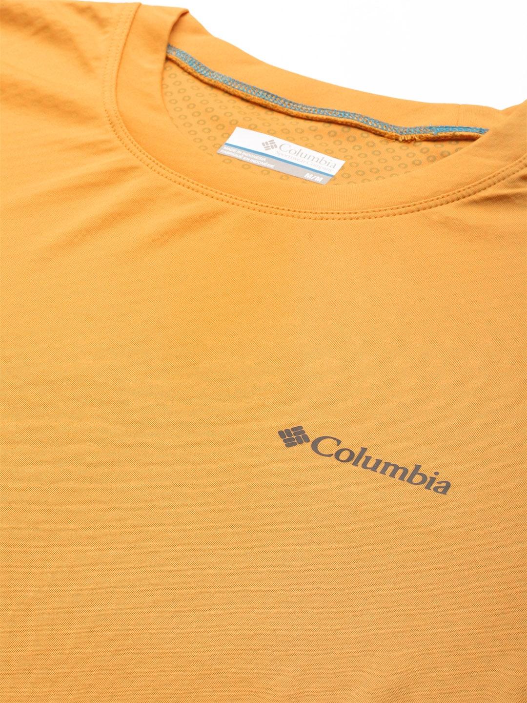 Columbia Men Yellow Zero Rules Short Sleeve Shirt (Sun Protection) - Image 7