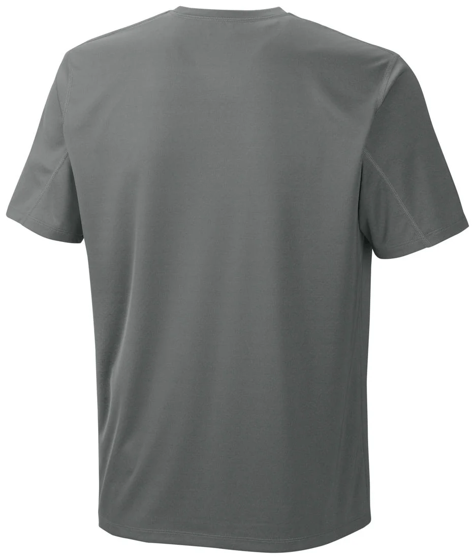 Columbia Men Red Zero Rules Short Sleeve Shirt (Sun Protection) - Image 2
