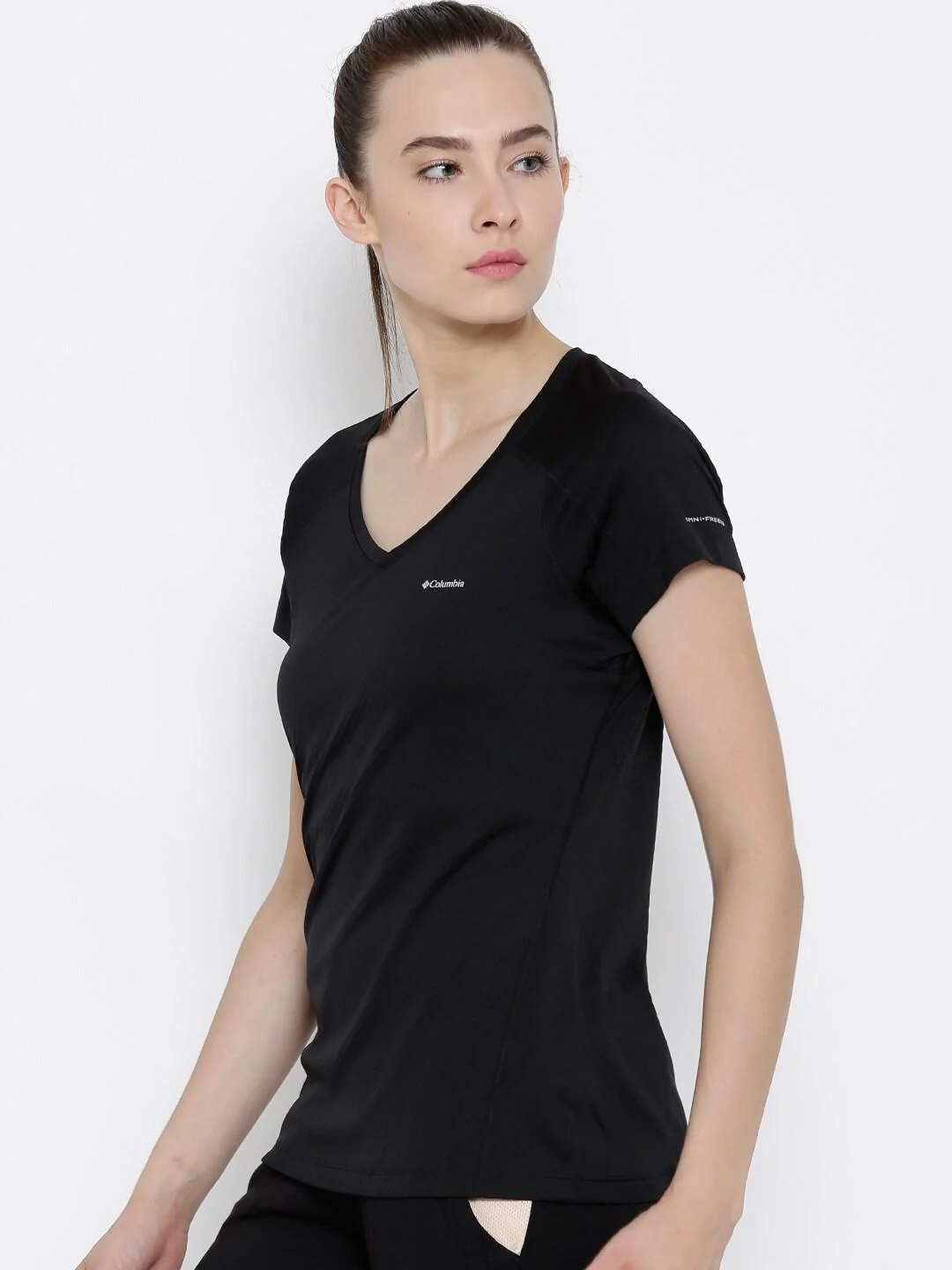 Columbia Women Black Zero Rules Short Sleeve Shirt (Sun Protection) - Image 8