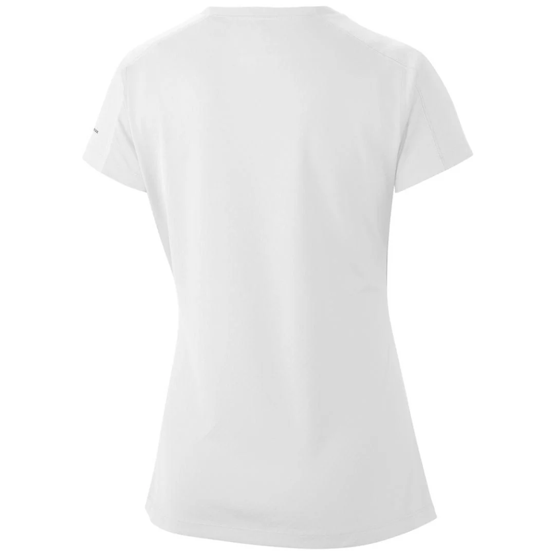 Columbia Women White Zero Rules Short Sleeve Shirt (Sun Protection) - Image 2