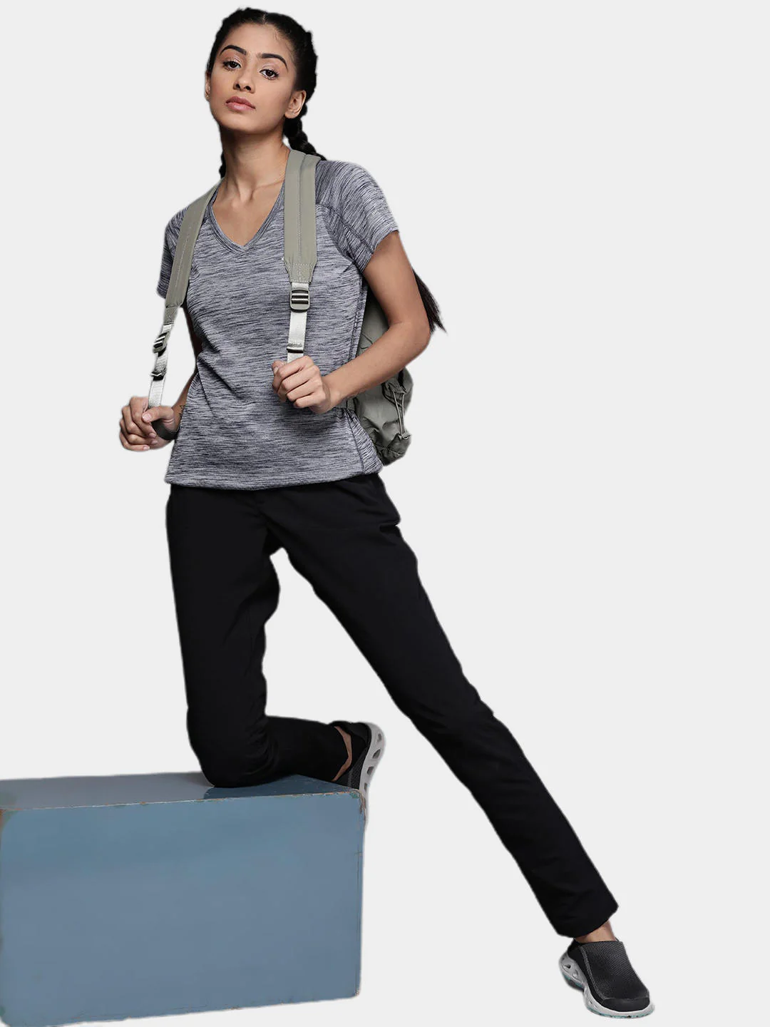 Columbia Women Blue Zero Rules Short Sleeve Shirt (Sun Protection) - Image 10