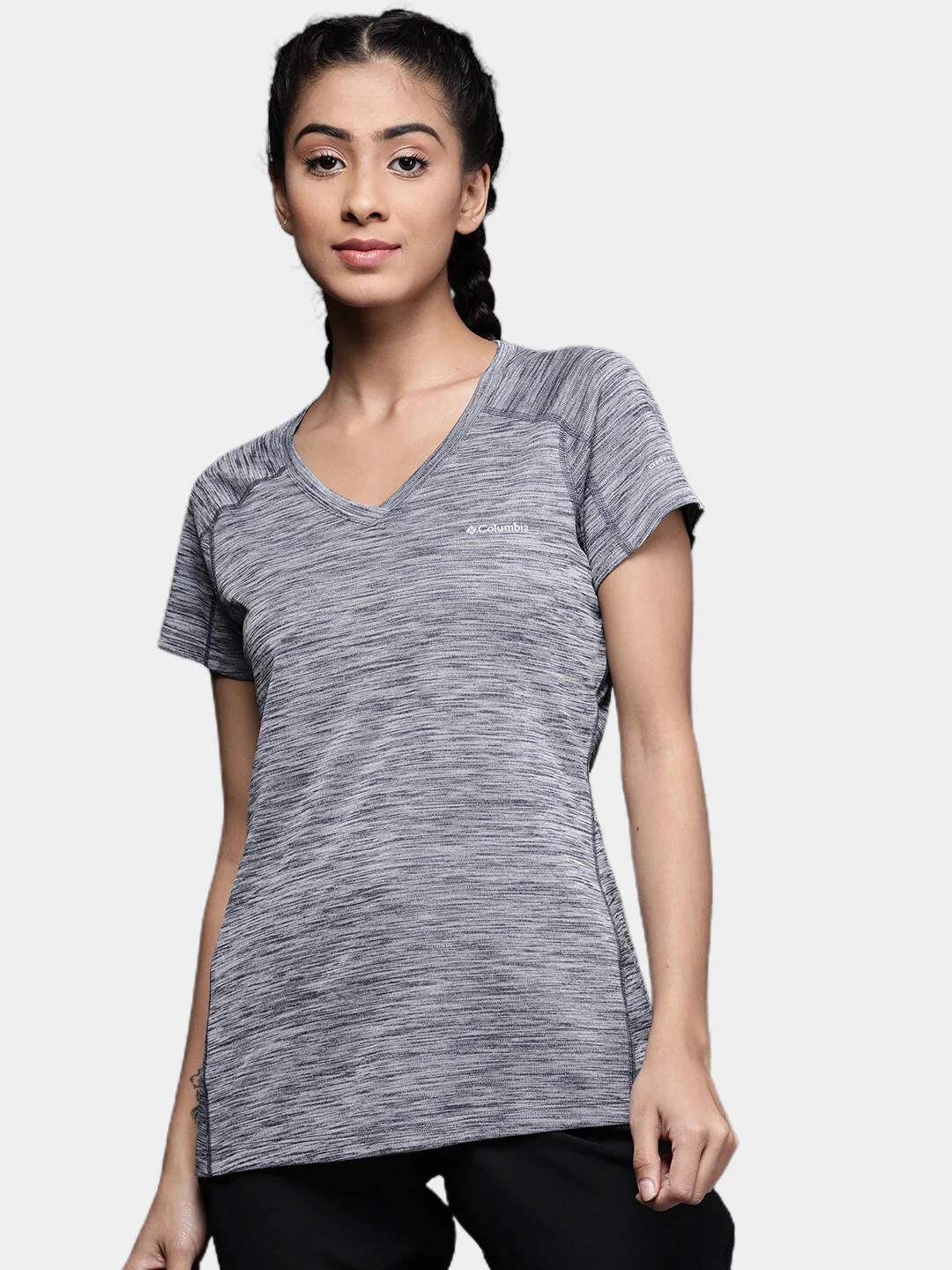 Columbia Women Blue Zero Rules Short Sleeve Shirt (Sun Protection) - Image 7