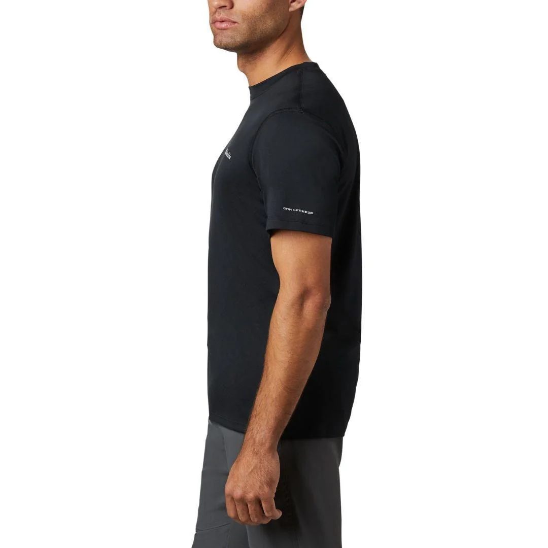 Columbia Men Black Zero Rules Short Sleeve Shirt (Sun Protection) - Image 6