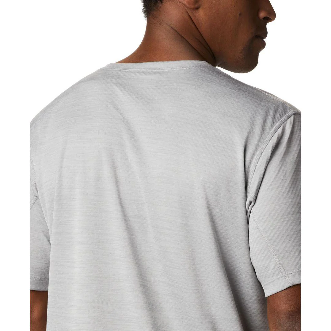 Columbia Men Grey Zero Rules Short Sleeve Shirt (Sun Protection) - Image 4