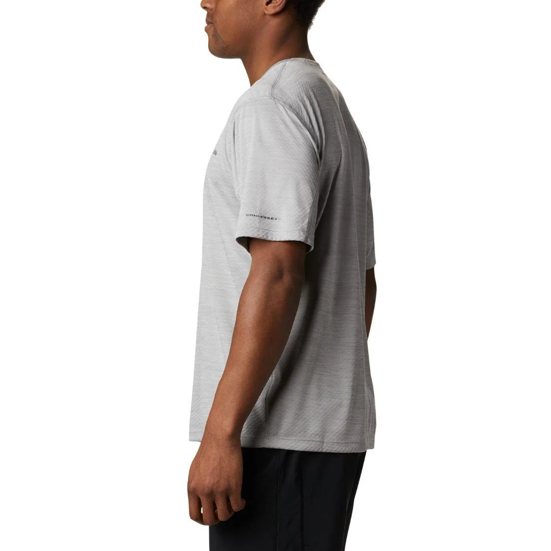 Columbia Men Grey Zero Rules Short Sleeve Shirt (Sun Protection) - Image 6