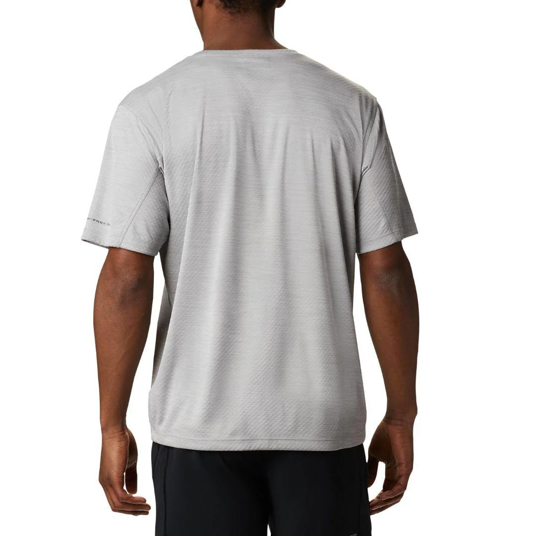 Columbia Men Grey Zero Rules Short Sleeve Shirt (Sun Protection) - Image 7