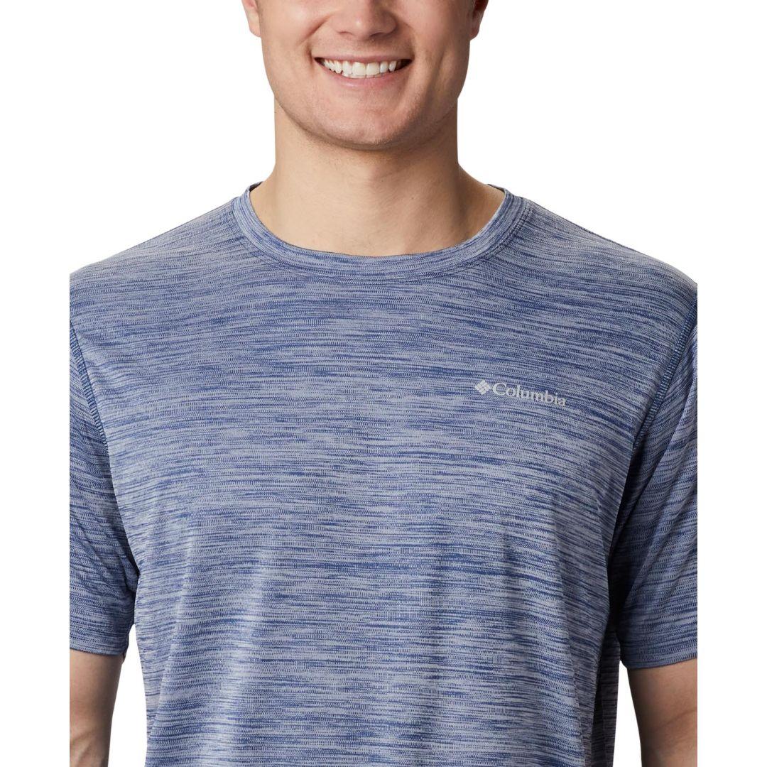 Columbia Men Blue Zero Rules Short Sleeve Shirt (Sun Protection) - Image 4