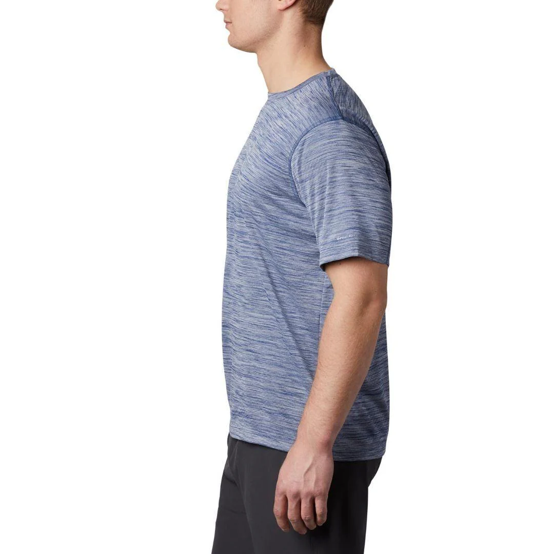 Columbia Men Blue Zero Rules Short Sleeve Shirt (Sun Protection) - Image 5