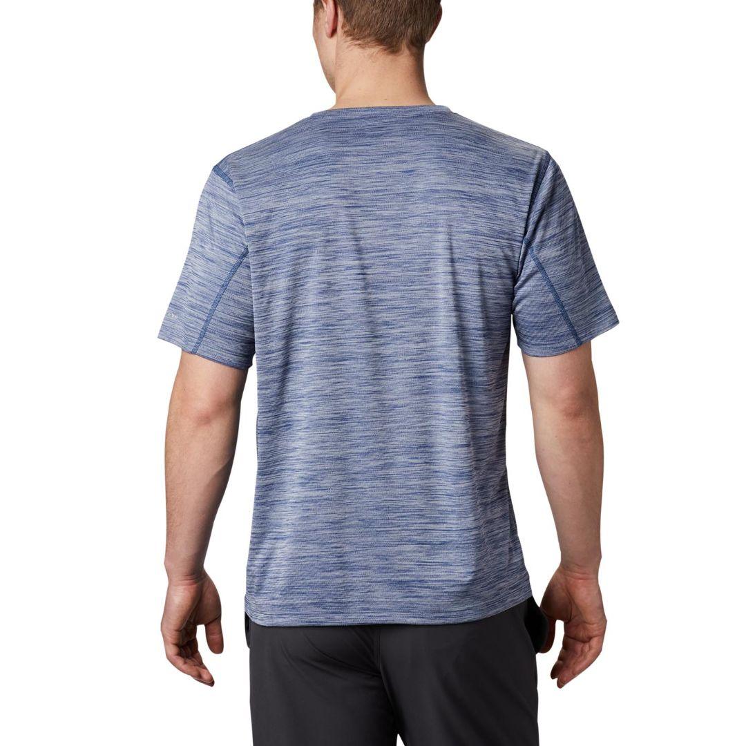 Columbia Men Blue Zero Rules Short Sleeve Shirt (Sun Protection) - Image 6