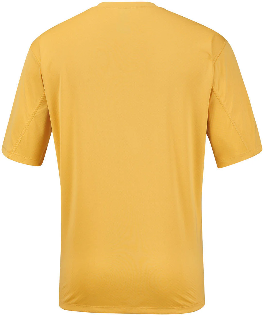 Columbia Men Yellow Zero Rules Short Sleeve Shirt (Sun Protection) - Image 2
